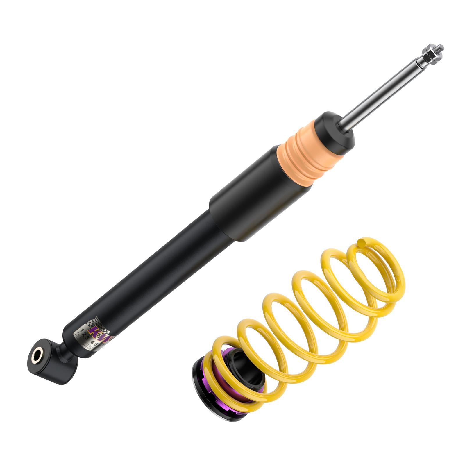 KW Coilover suspension V1 inox (incl. deactivation for electronic dampers) VW Polo (AW1, BZ1) 06/2017-