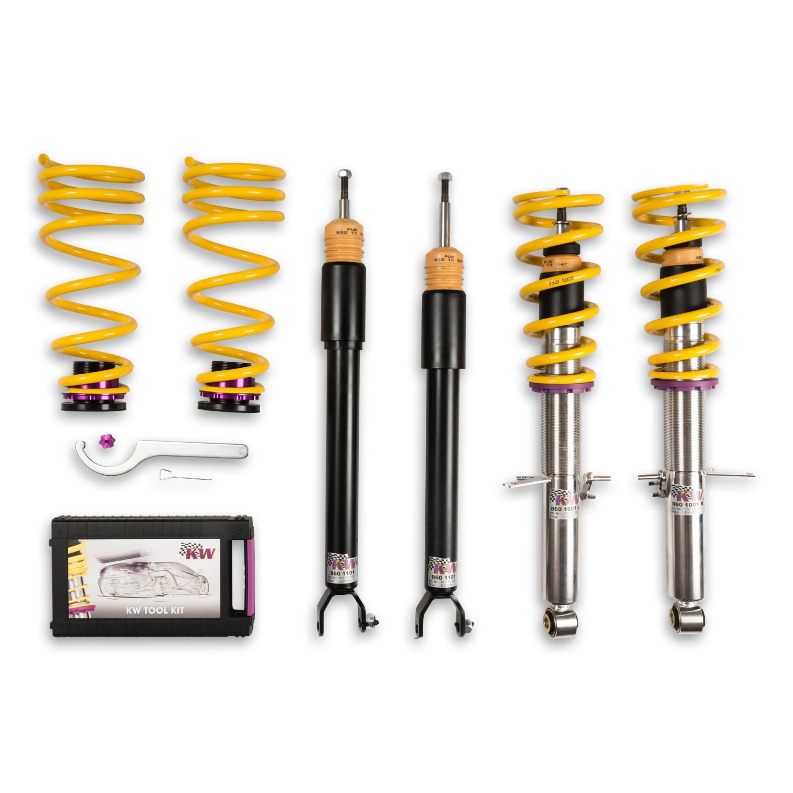 KW Coilover suspension V1 inox NISSAN 370 Z Coupe (Z34) 01/2009-