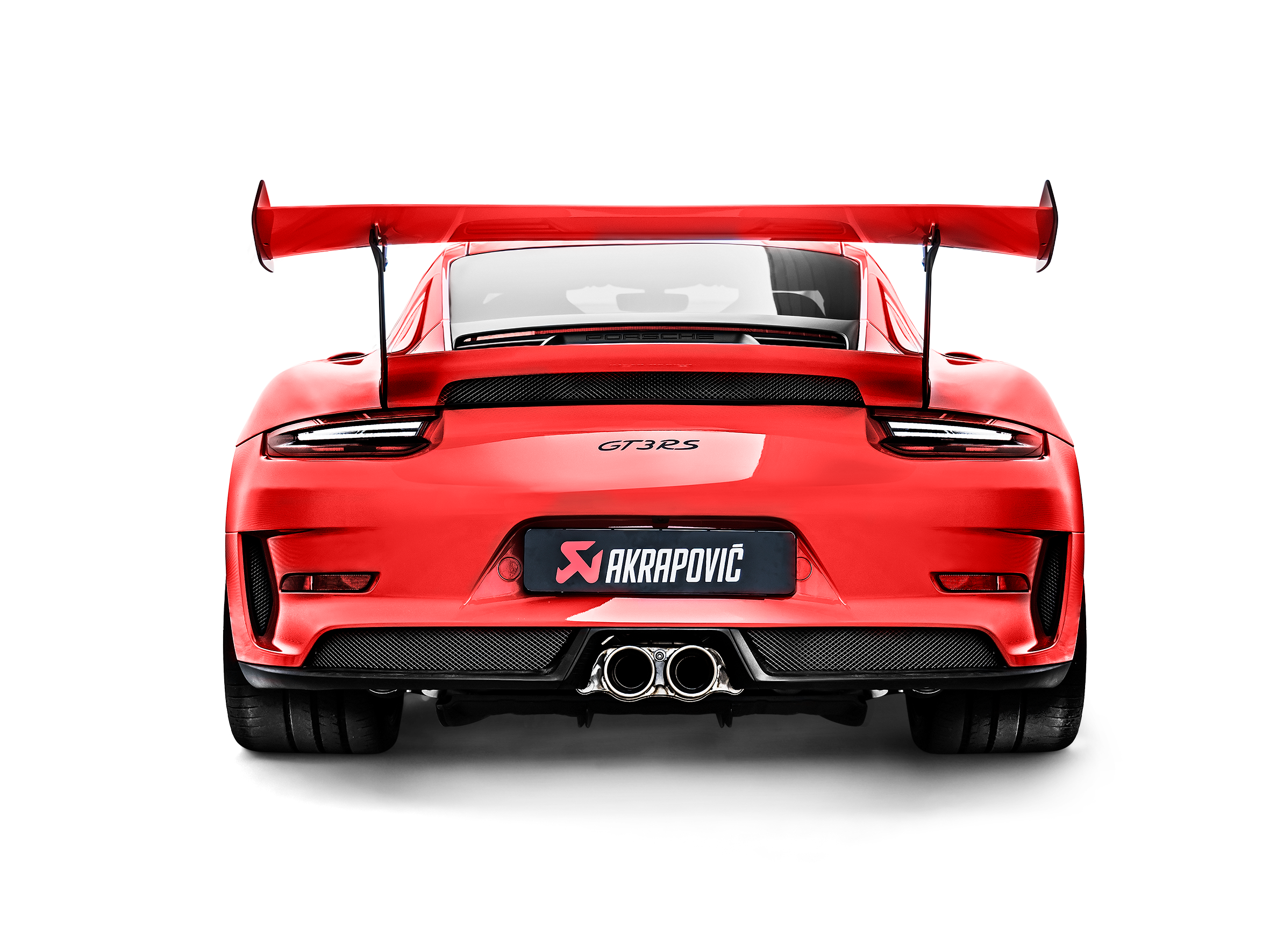 Akrapovic Slip-On Race Line (Titanium) with Tail Pipes - Porsche 991.2 GT3 RS