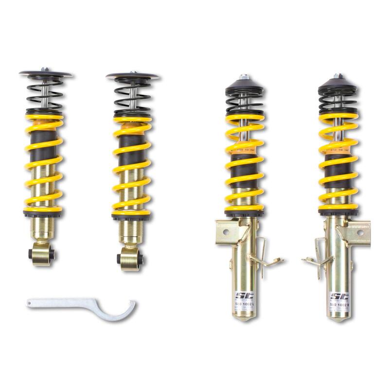 ST Coilovers ST X galvanized steel (with fixed damping) VW TRANSPORTER / CARAVELLE Mk VI Bus (SGB, SGG, SGJ, SGC, SHB, 04/2015- (132800AV)