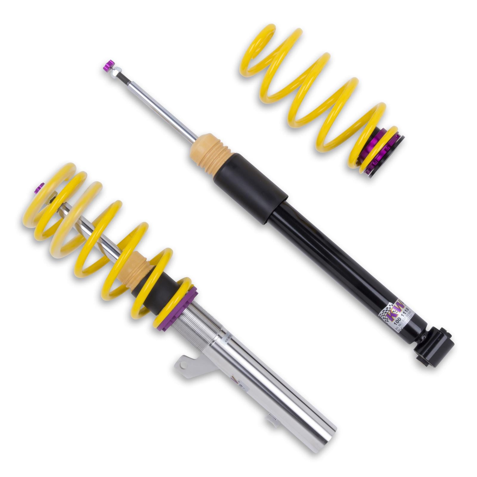KW Coilover suspension V2 inox AUDI A3 (8V1, 8VK) 04/2012- (1521000G)