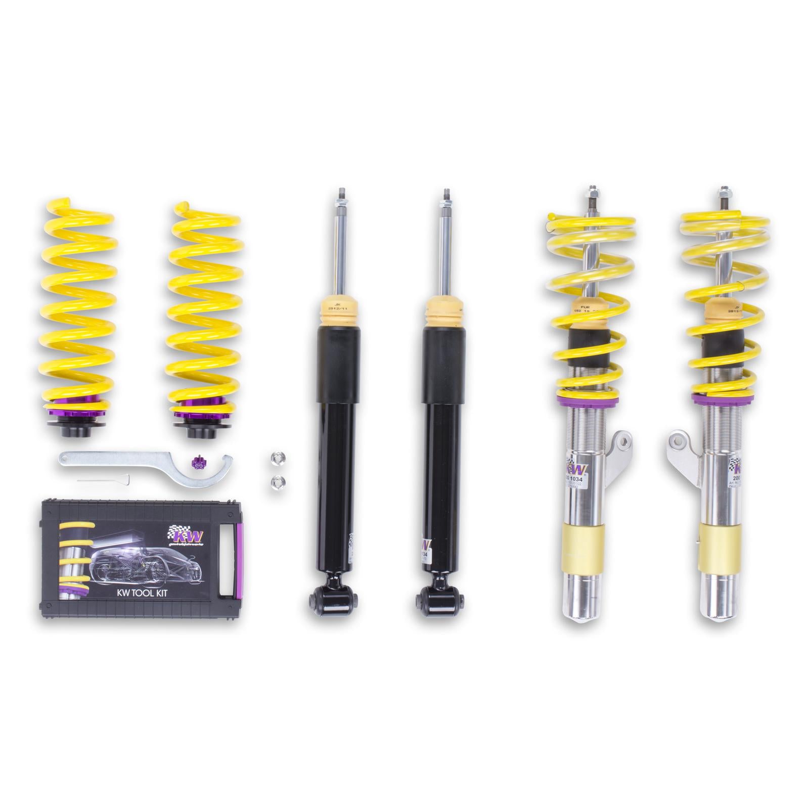KW Coilover suspension V2 inox BMW 3 (F30, F80) 03/2011-10/2018 (1522000F)