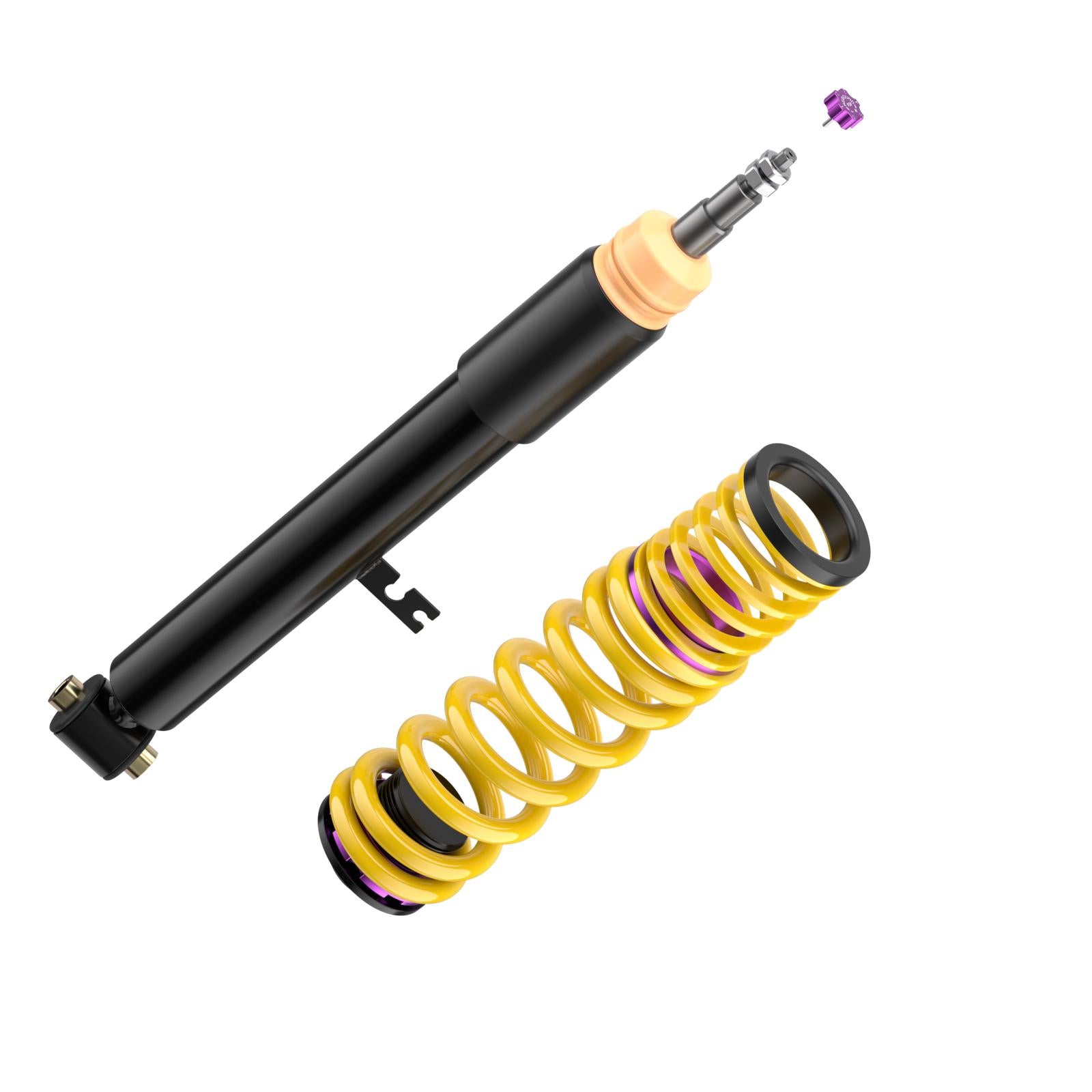 KW Coilover suspension V2 inox w/ Deactivation for Electronic Dampers for BMW 4 Convertible (G23, G83) 11/2020-