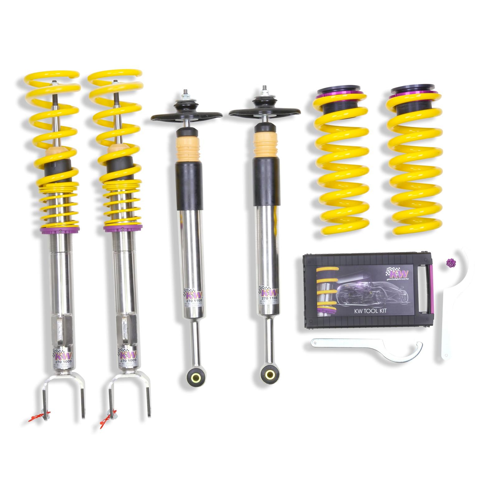 KW Coilover suspension V2 inox CHRYSLER 300C 09/2010-