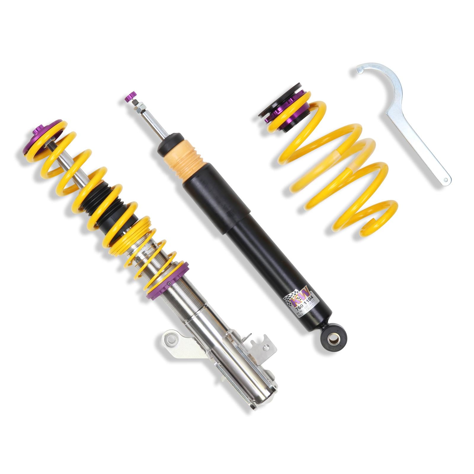 KW Coilover suspension V2 inox SUZUKI KIZASHI (FR) 10/2010-