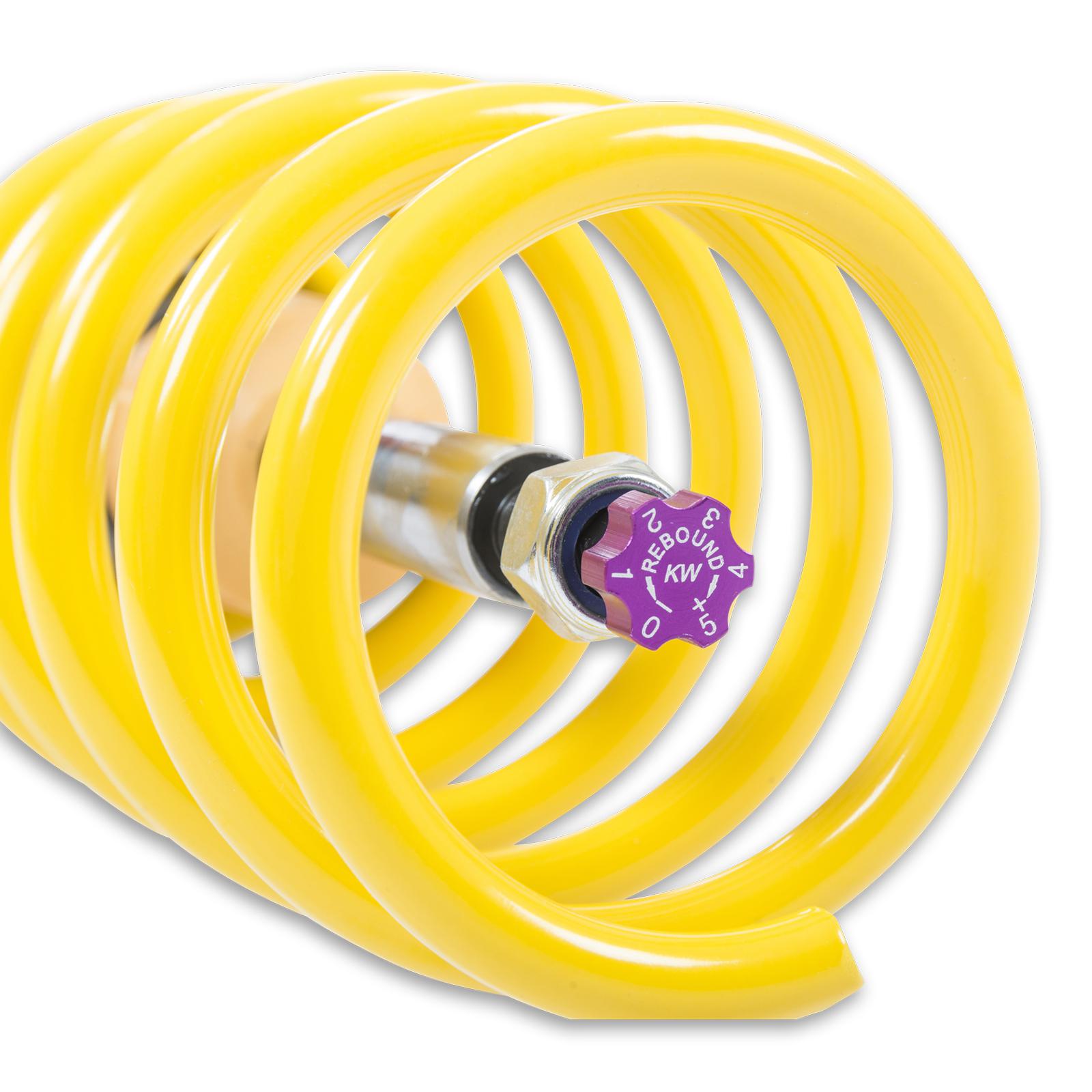 KW Coilover suspension V2 inox SEAT LEON (5F1) 09/2012- (1528000N)