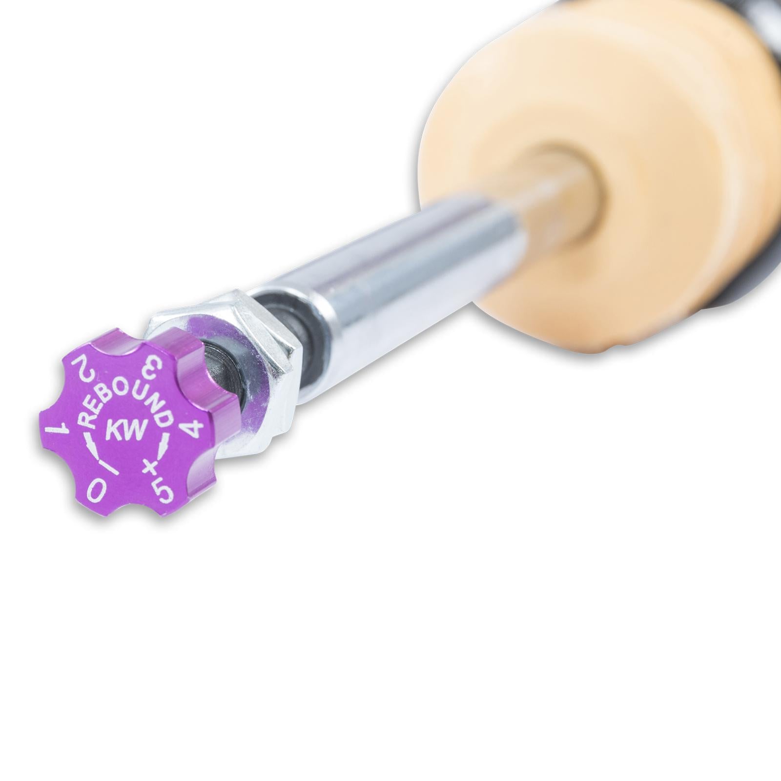 KW Coilover suspension V2 inox SEAT LEON (5F1) 09/2012- (1528000N)