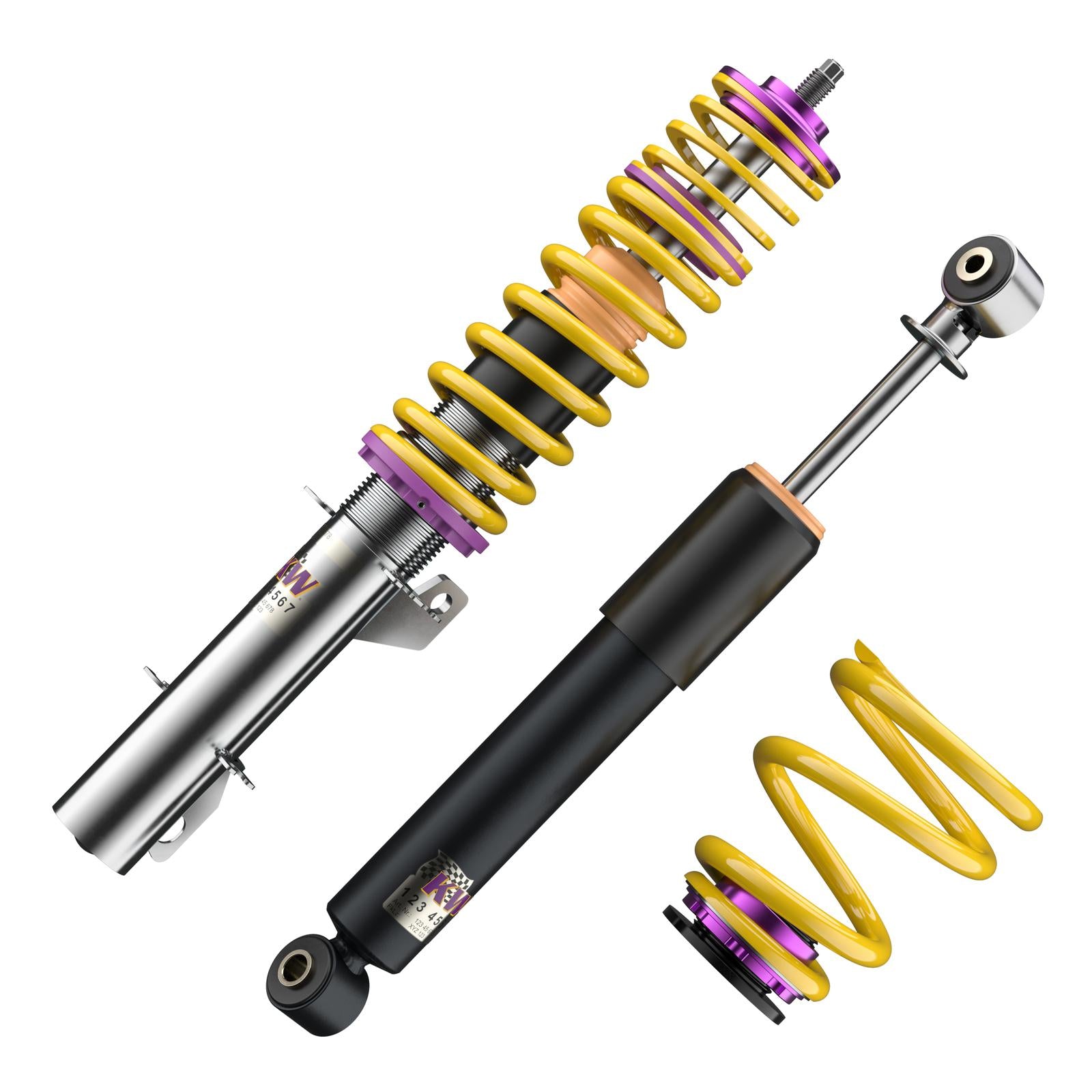 KW Coilover suspension V2 inox AUDI A3 (8L1) 09/1996-09/2006