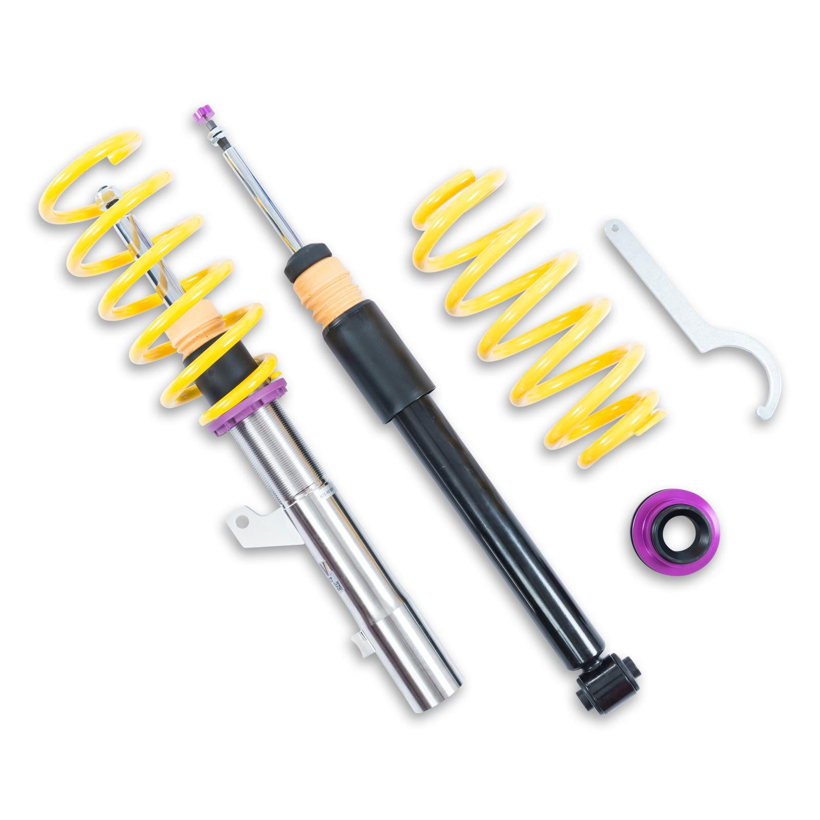 KW Coilover suspension V2 inox (incl. deactivation for electronic dampers) VW PASSAT Estate (3G5, CB5) 08/2014- (152800BS)