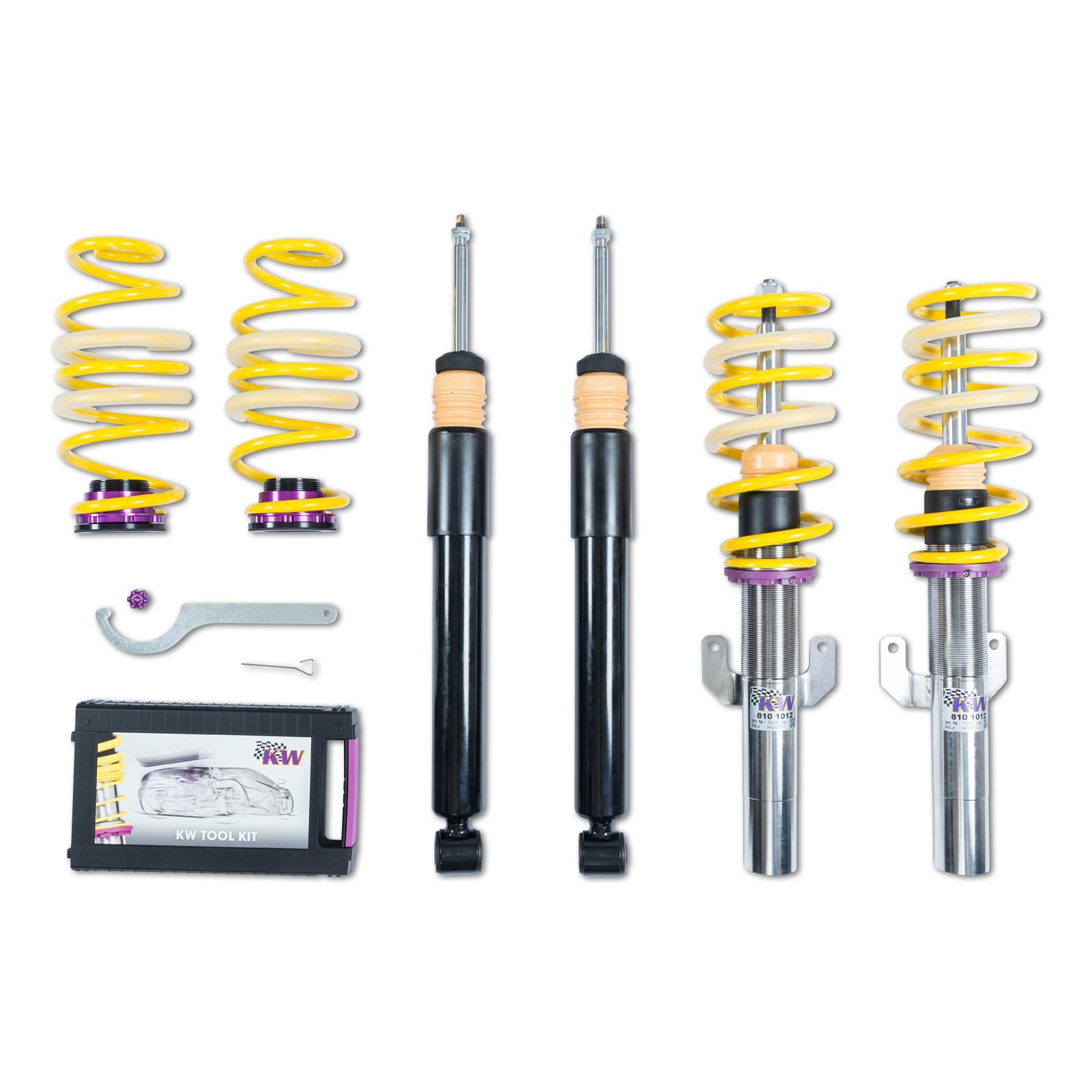 KW Coilover suspension V2 inox SEAT ARONA (KJ7) 07/2017-