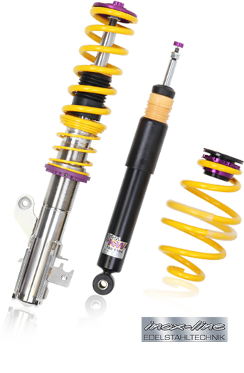 KW Coilover suspension V2 inox (incl. deactivation for electronic dampers) VW SCIROCCO (137, 138) 05/2008-11/2017 (15280112)