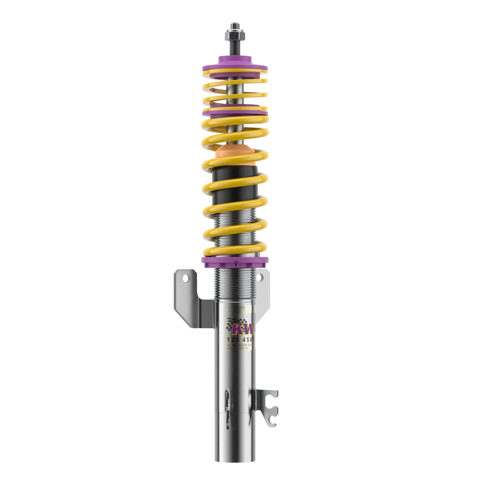 KW Coilover suspension V2 inox SEAT IBIZA Mk IV SPORTCOUPE (6J1, 6P5) 06/2008-12/2018 (15281016)