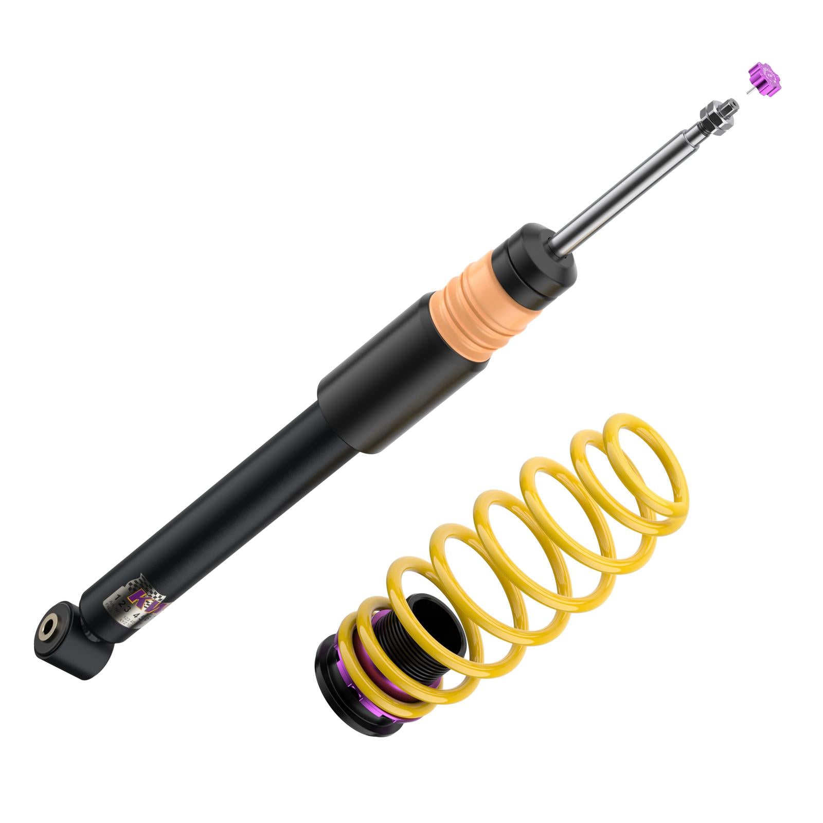 KW Coilover suspension V2 inox SEAT IBIZA Mk IV SPORTCOUPE (6J1, 6P5) 06/2008-12/2018 (15281016)