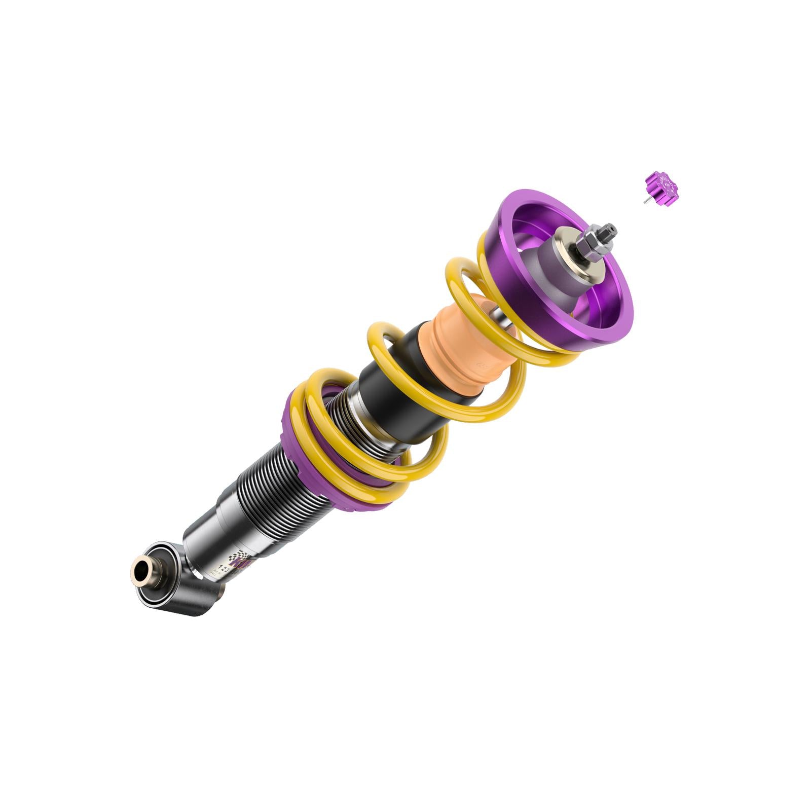 KW Coilover suspension V2 inox DE LOREAN DMC-12 01/1981-12/1983