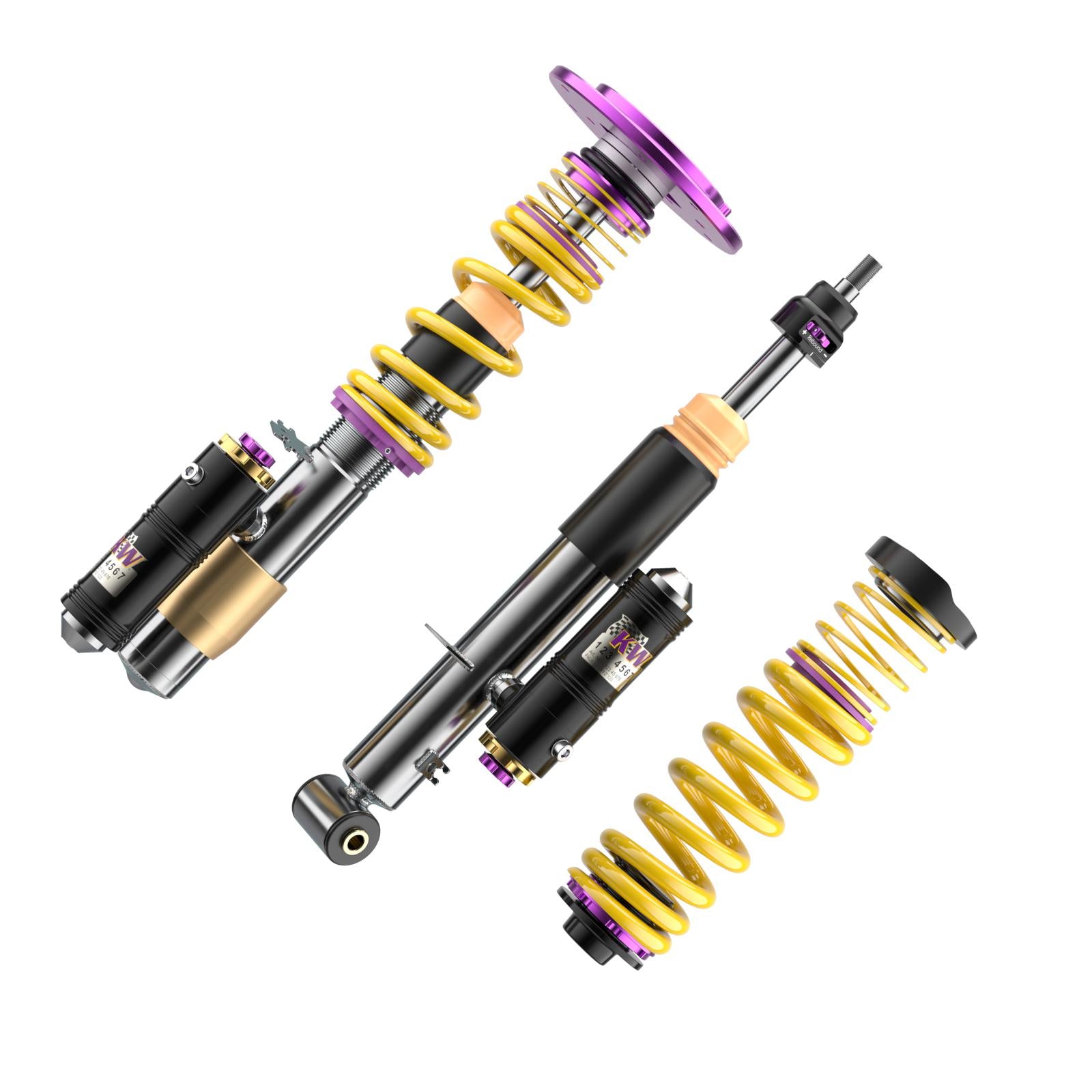 KW Coilover suspension V4 Clubsport incl. top mounts (incl. deactivation for electronic dampers) BMW 2 Coupe (F22, F87) 10/2012-