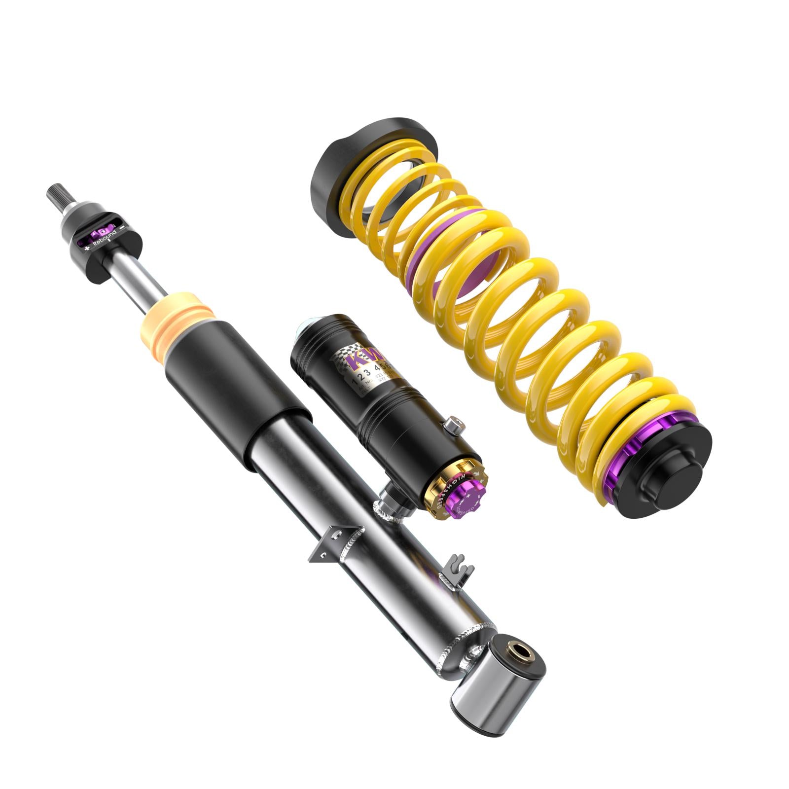 KW Coilover suspension V4 Clubsport incl. fa top mounts VW GOLF VIII (CD1) 07/2019-