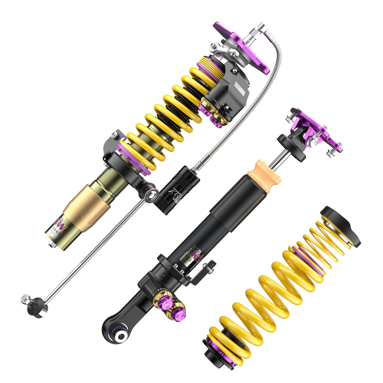 KW Coilover suspension V5 Clubsport w/ top mounts & Deactivation for Electronic Dam for BMW 4 Coupe (G22, G82) 07/2020-