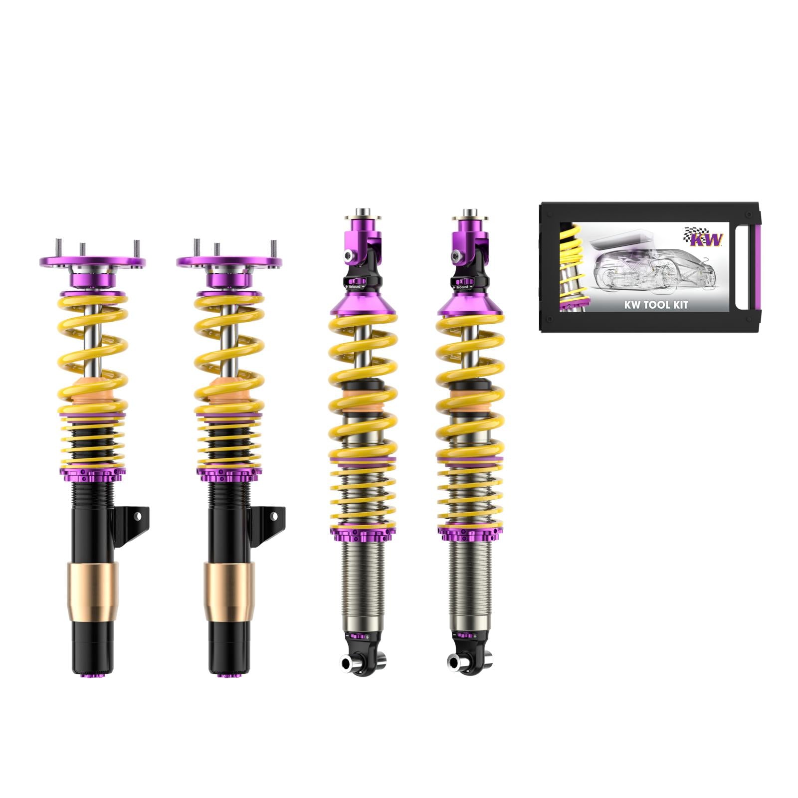 KW Coilover suspension V3 racing for BMW 3 Coupe (E36) 3B, 3/B, M3B, M3/B 10/1991-05/1999
