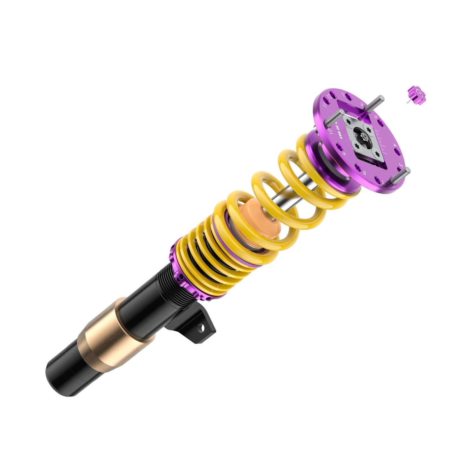 KW Coilover suspension V3 racing for BMW 3 (F30, F80) 3-HY, 3L, M3, M3 GTS 03/2011-10/2018