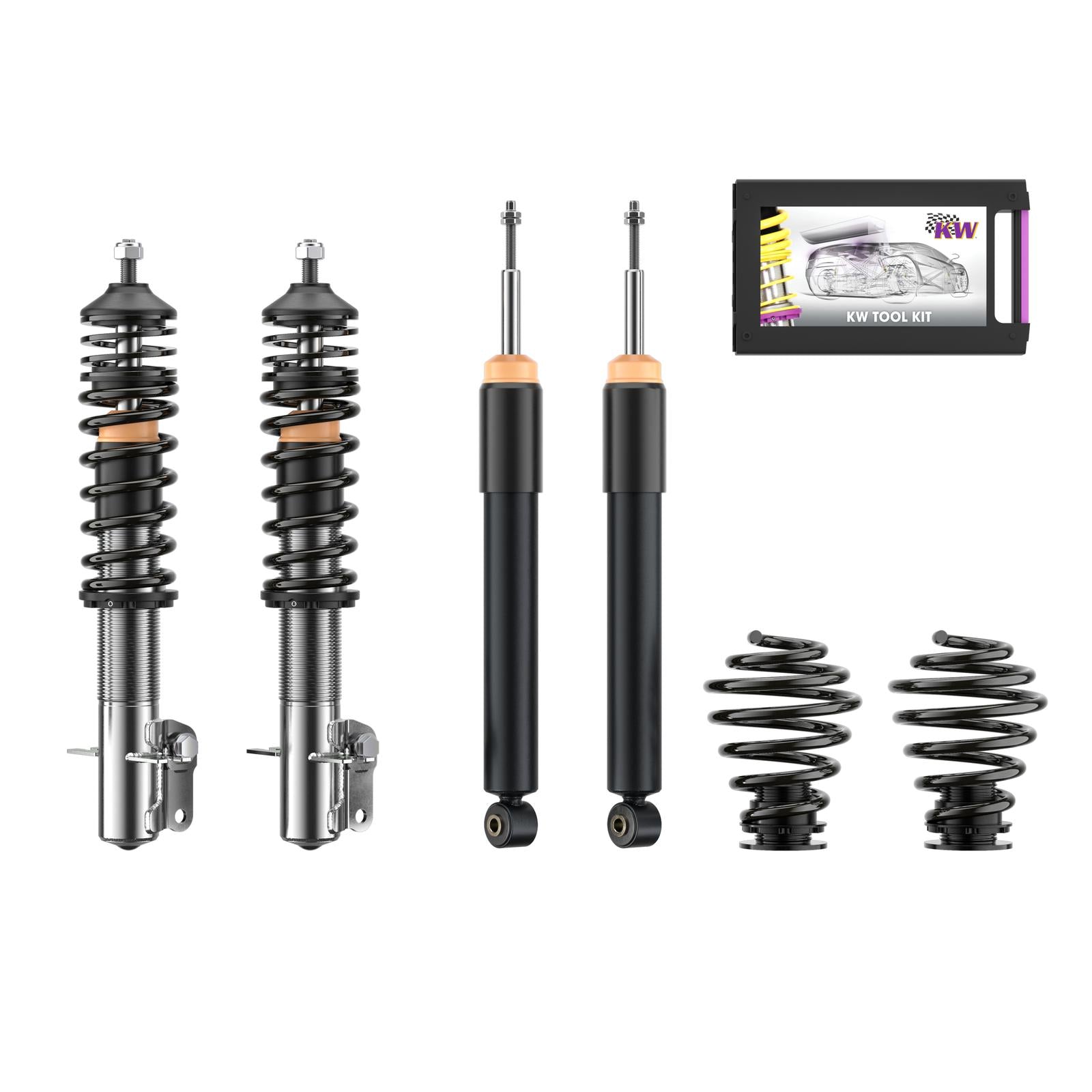 KW Coilover suspension V1 classic line for Audi 80 (B4) 8C2 / 80 Avant (B4) 8C5