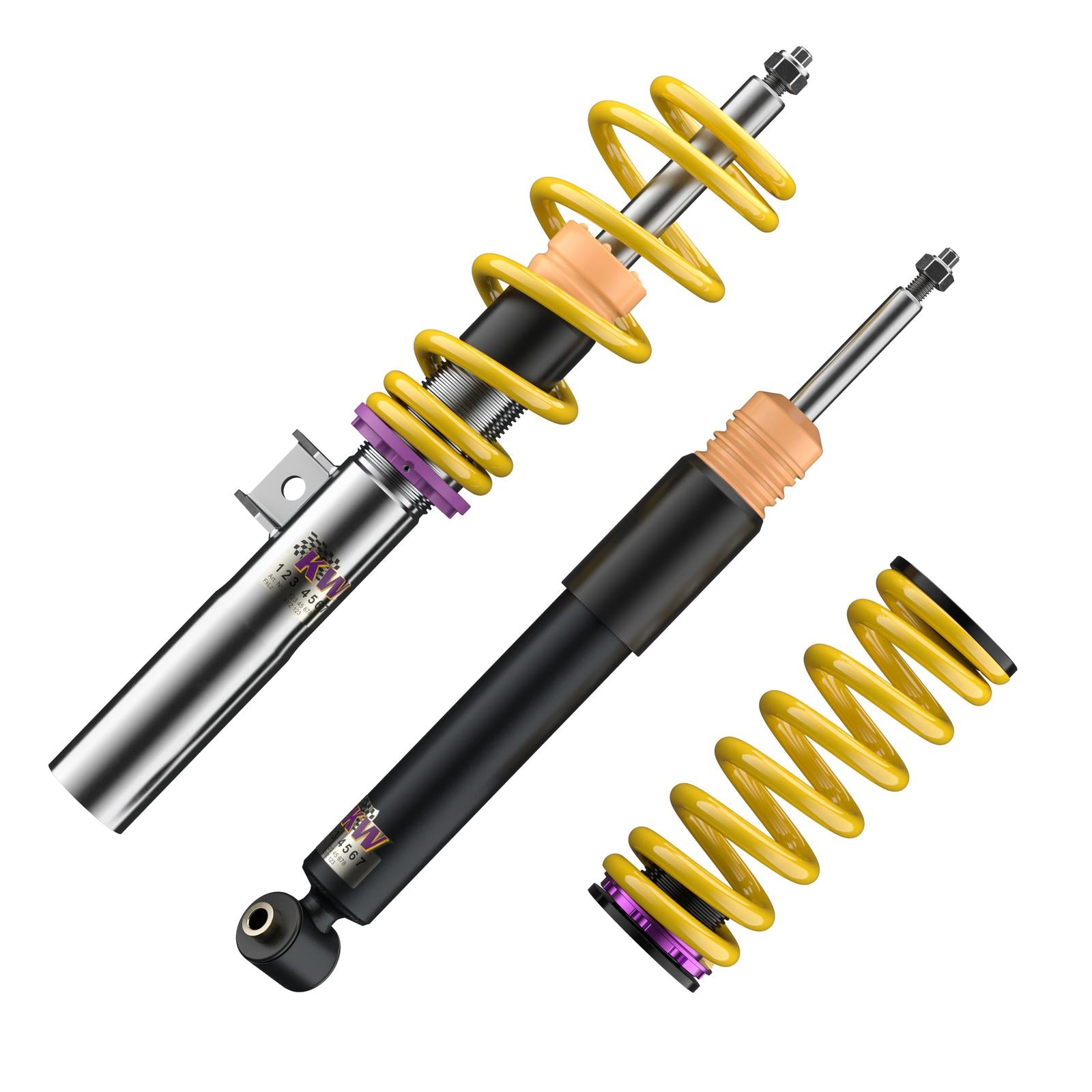 KW Coilover suspension V1 inox (incl. deactivation for electronic dampers) BMW 3 (G20) 11/2018- (102200DM)