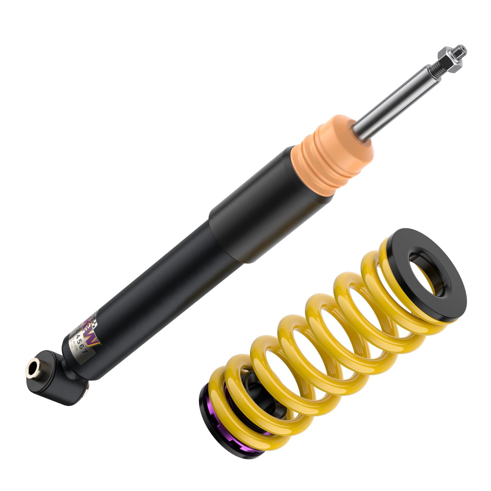 KW Coilover suspension V1 inox VW FOX Hatchback (5Z1, 5Z3, 5Z4) 08/2003-10/2015