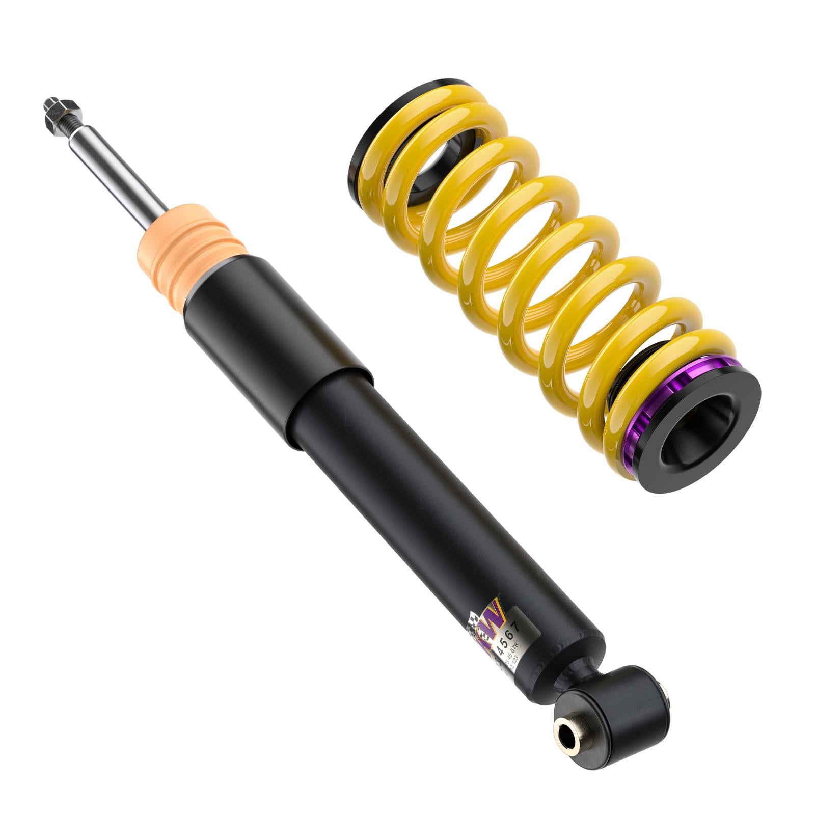 KW Coilover suspension V1 inox VW FOX Hatchback (5Z1, 5Z3, 5Z4) 08/2003-10/2015