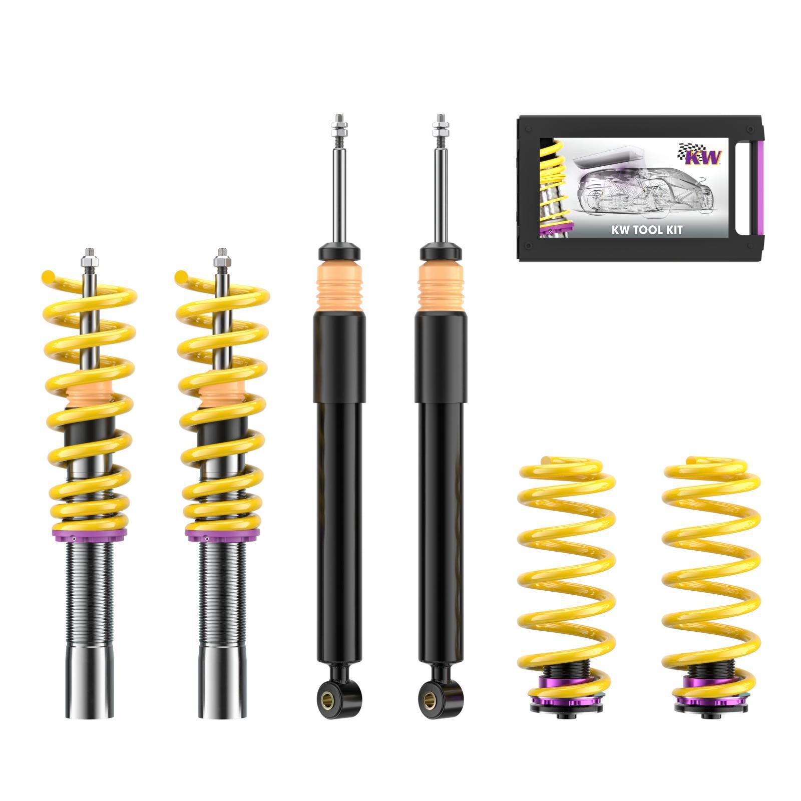 KW Coilover suspension V2 comfort AUDI A6 Avant (4G5, 4GD, C7) 05/2011-09/2018 (1801000E)