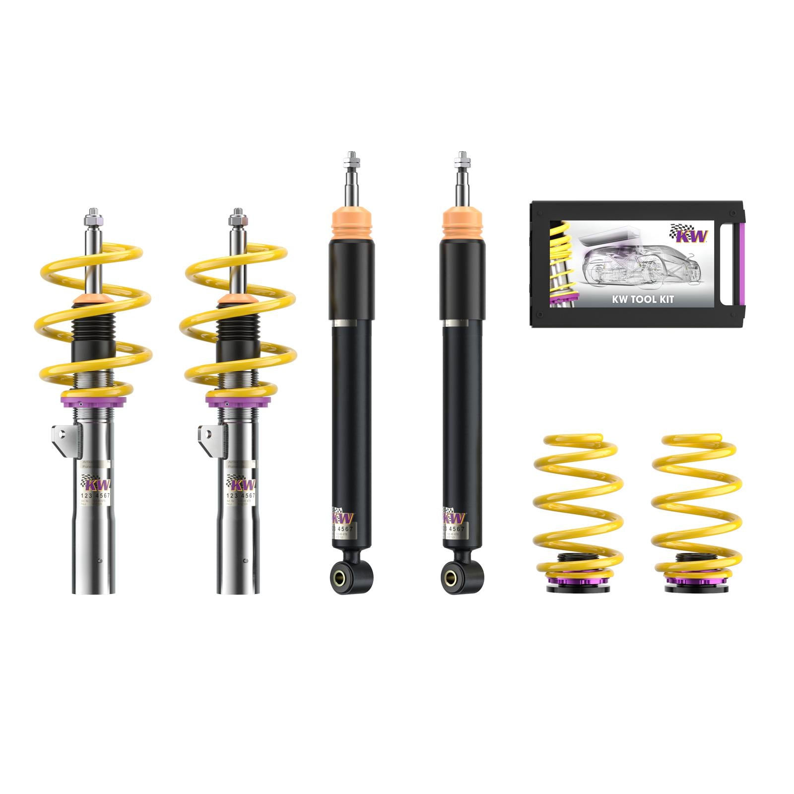 KW Coilover suspension V2 comfort (incl. deactivation for electronic dampers) MINI (F56) 12/2013-