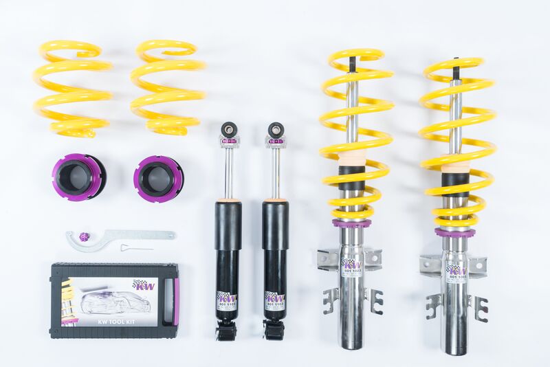 KW Coilover suspension V2 comfort VW TRANSPORTER / CARAVELLE Mk VI Bus (SGB, SGG, SGJ, SGC, SHB, 04/2015- (18080040)