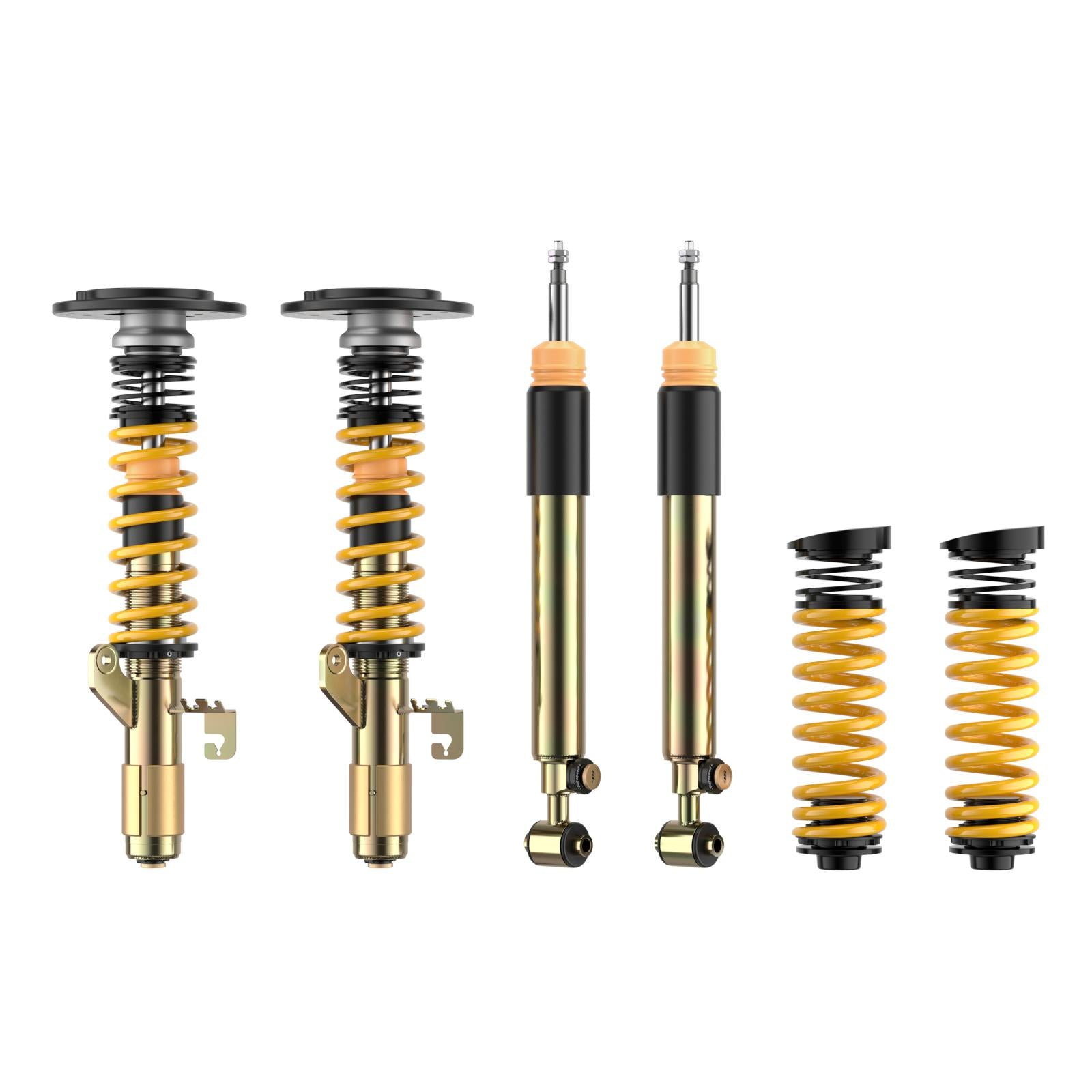 ST Coilovers ST XTA plus 3 galvanized steel (adjustable damping with top mounts) BMW 4 Coupe (F32, F82) 07/2013- (182022080E)