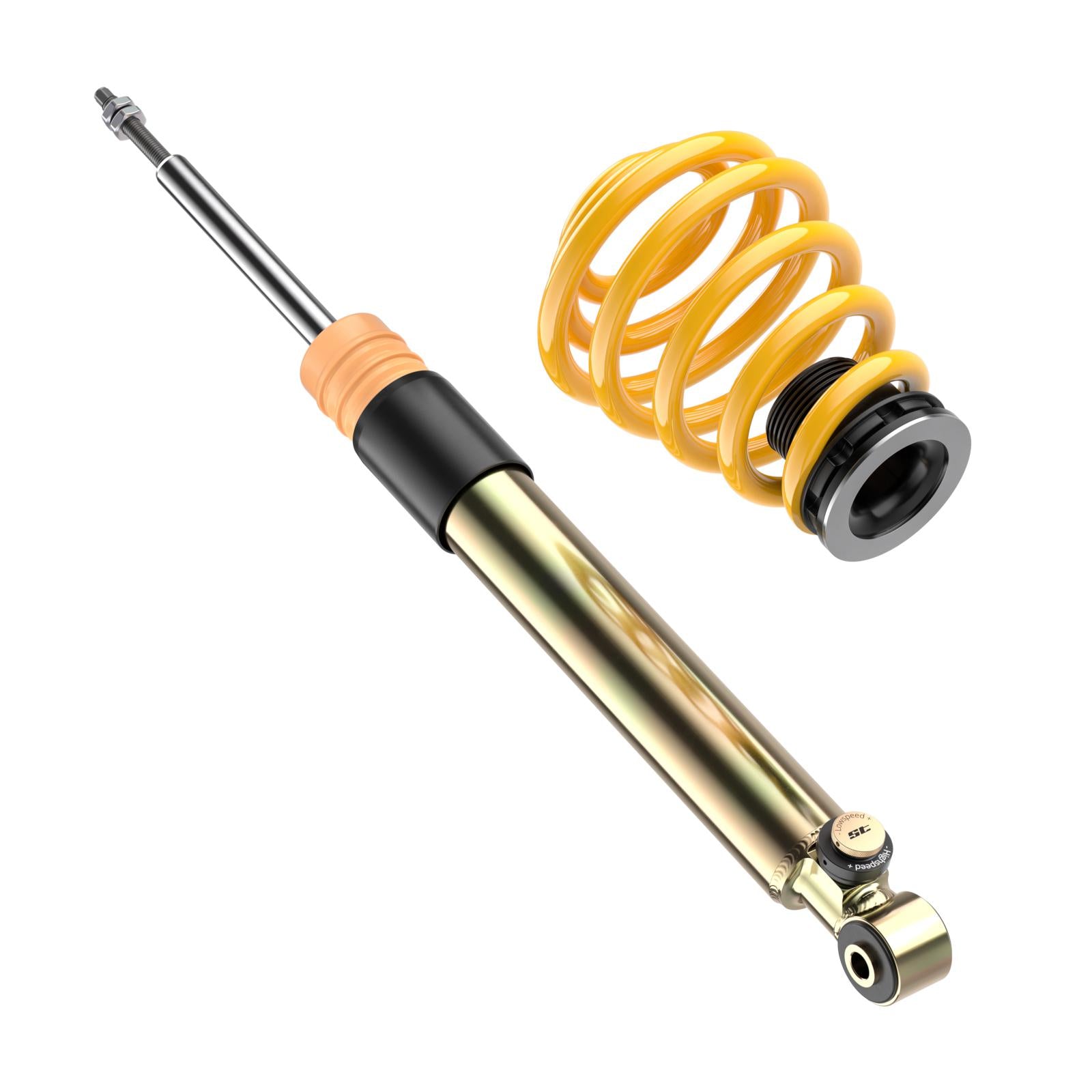 ST Coilovers ST XTA plus 3 galvanized steel (adjustable damping with top mounts) BMW 3 Coupe (E46) 12/1998-07/2006 (1820220823)