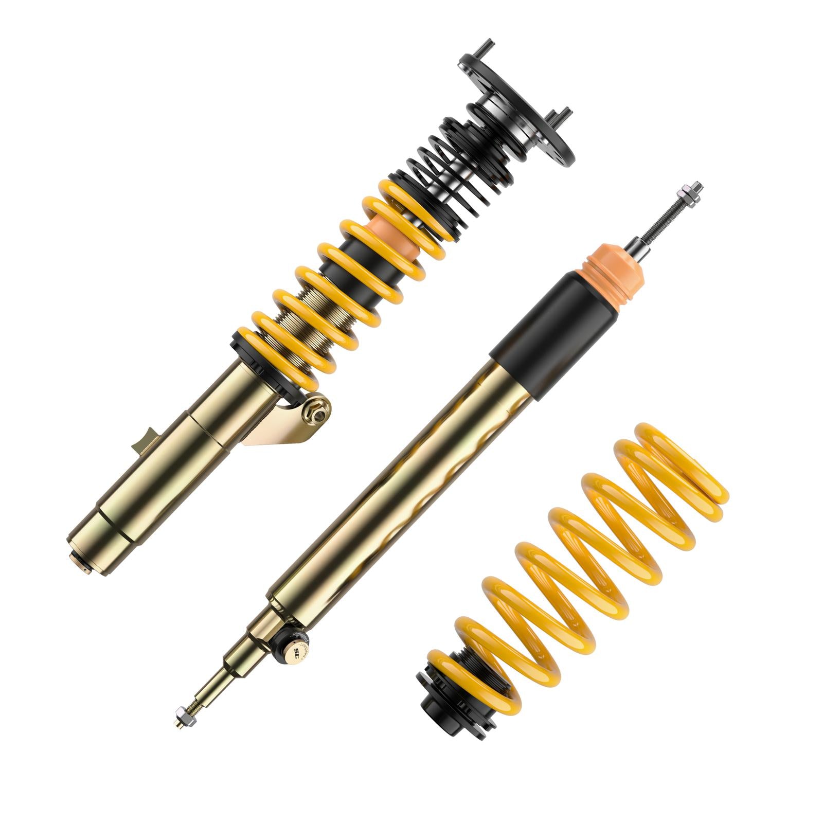 ST Coilovers ST XTA plus 3 galvanized steel (adjustable damping with top mounts) BMW 1 Coupe (E82) 10/2006-10/2013