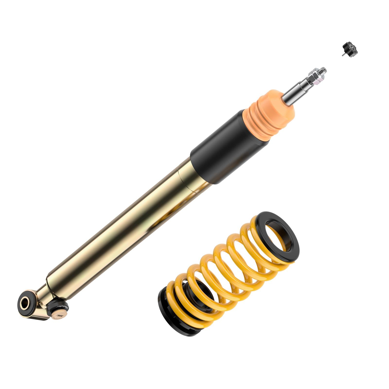 ST Coilovers ST XTA plus 3 galvanized steel (adjustable damping with top mounts)