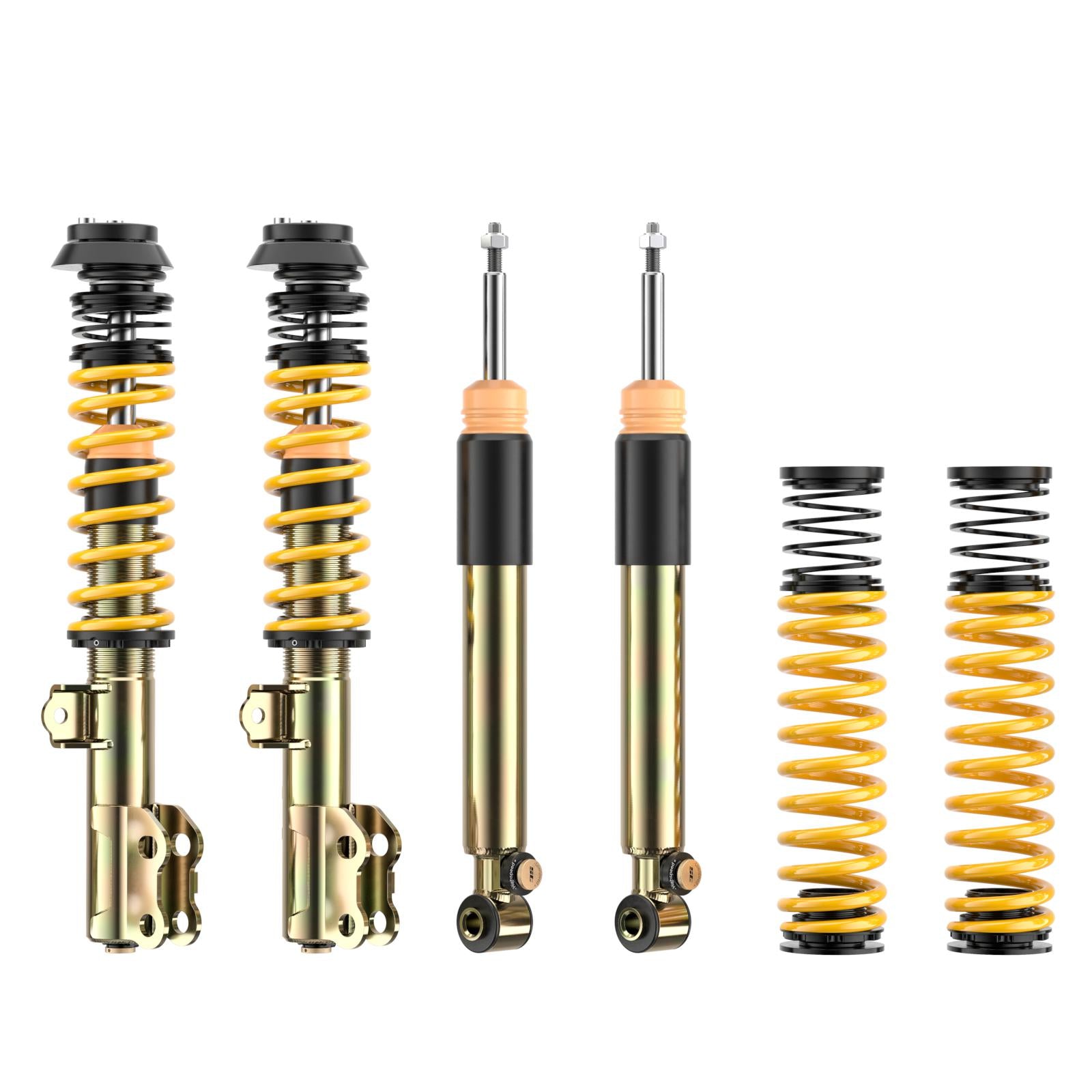 ST Coilovers ST XTA plus 3 galvanized steel (adjustable damping with top mounts) TOYOTA YARIS (P21, PA1, PH1) 02/2020-