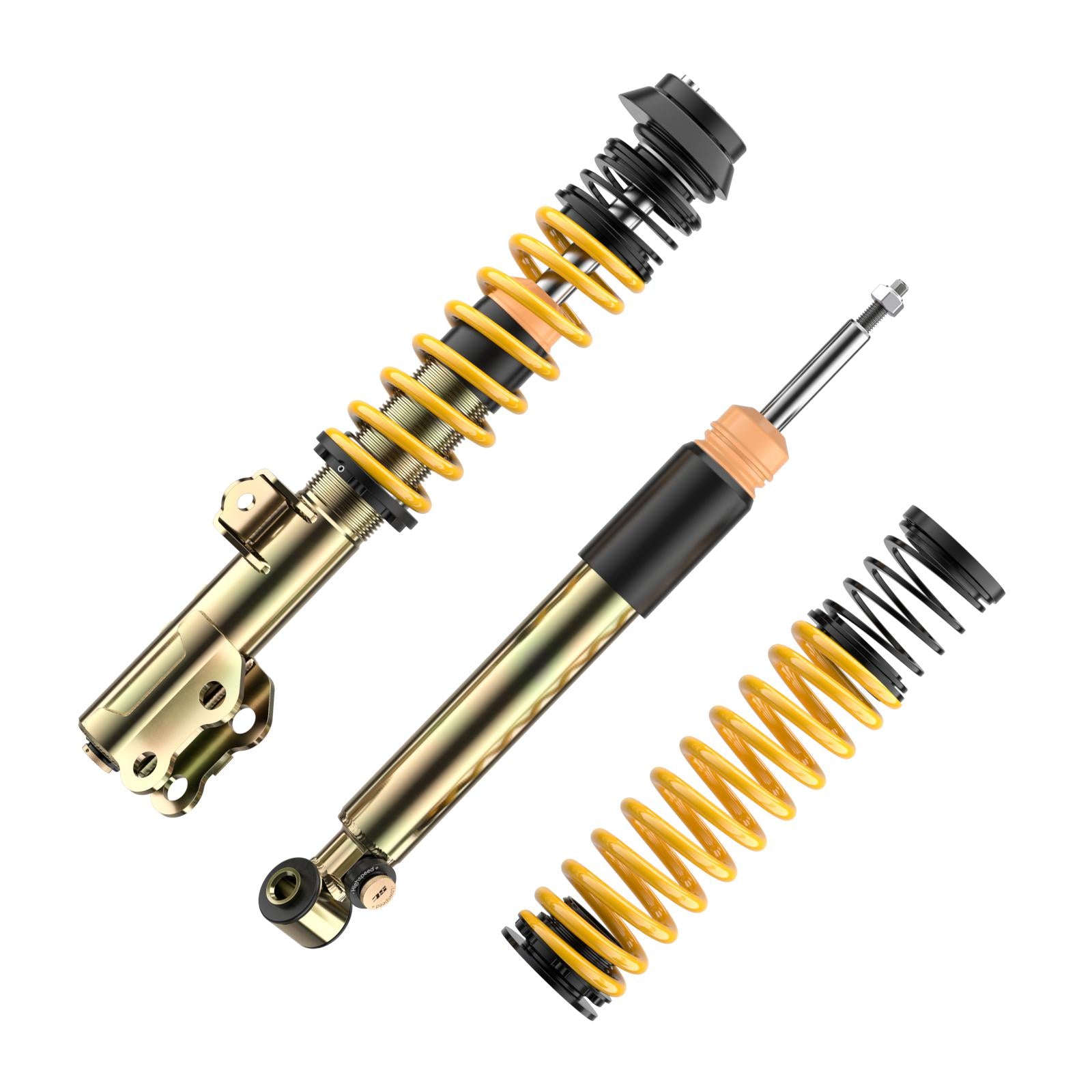 ST Coilovers ST XTA plus 3 galvanized steel (adjustable damping with top mounts) TOYOTA YARIS (P21, PA1, PH1) 02/2020-