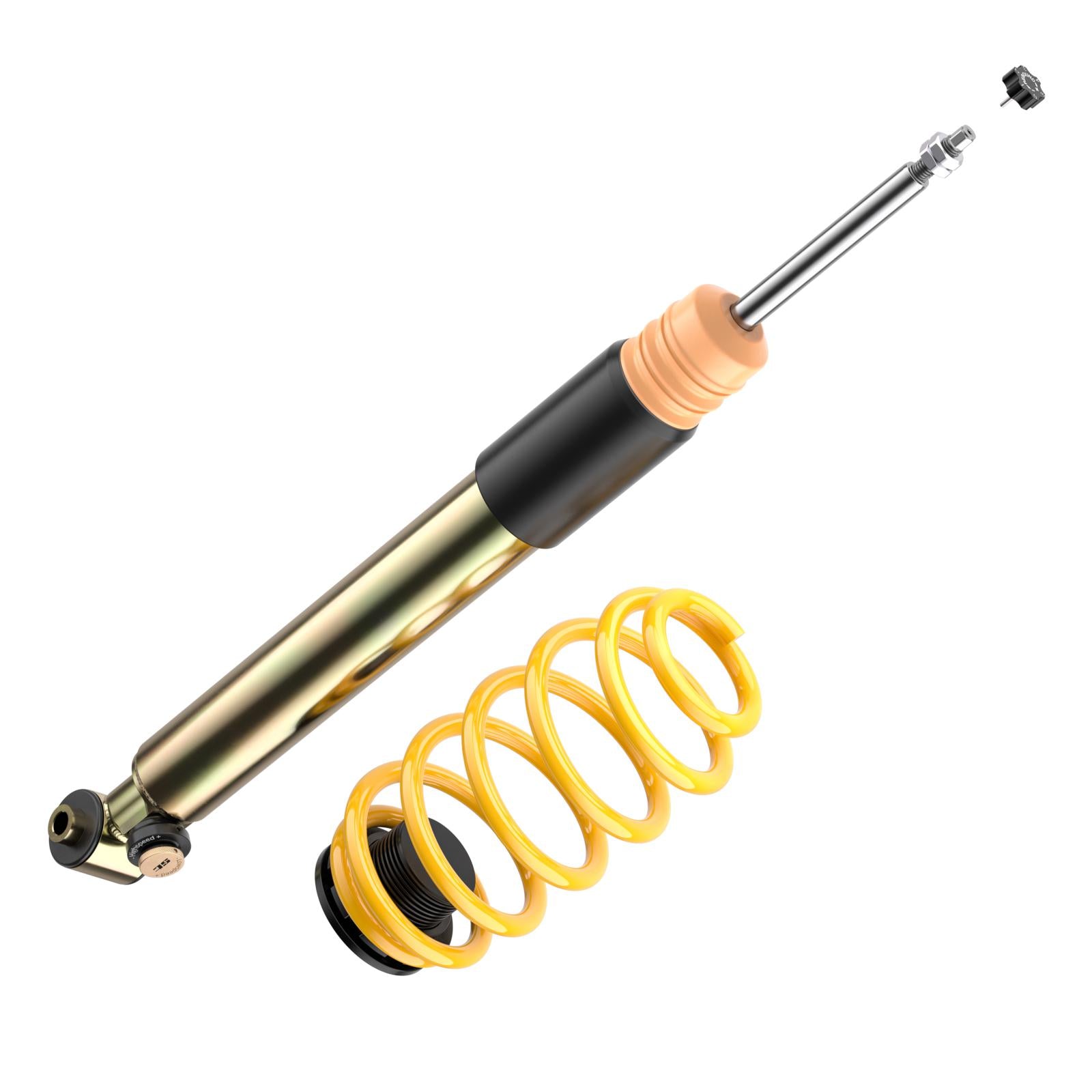 ST Coilovers ST XTA plus 3 galvanized steel (adjustable damping with top mounts) SEAT LEON (5F1) 09/2012-