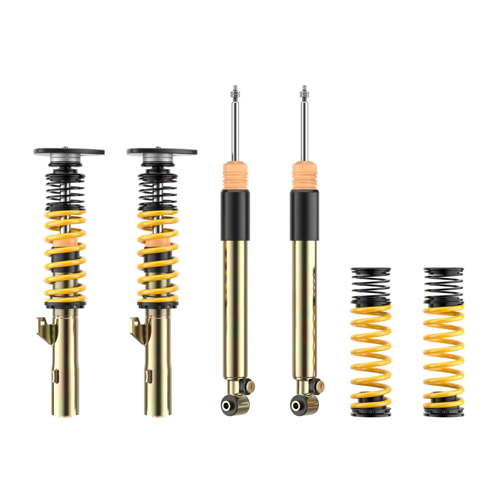 ST Coilovers ST XTA plus 3 galvanized steel (adjustable damping with top mounts) VW GOLF VII (5G1, BQ1, BE1, BE2) 08/2012-
