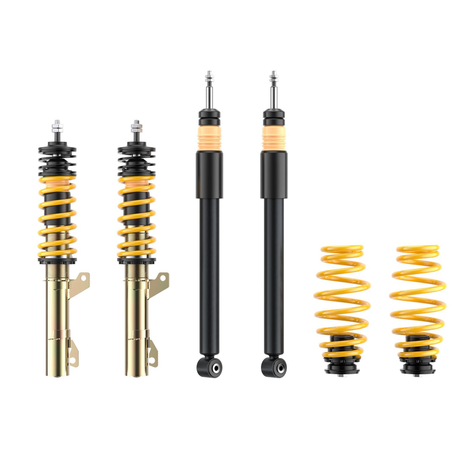ST Coilovers ST XA galvanized steel (with damping adjustment) VW GOLF IV (1J1) 08/1997-12/2007 (18210005)