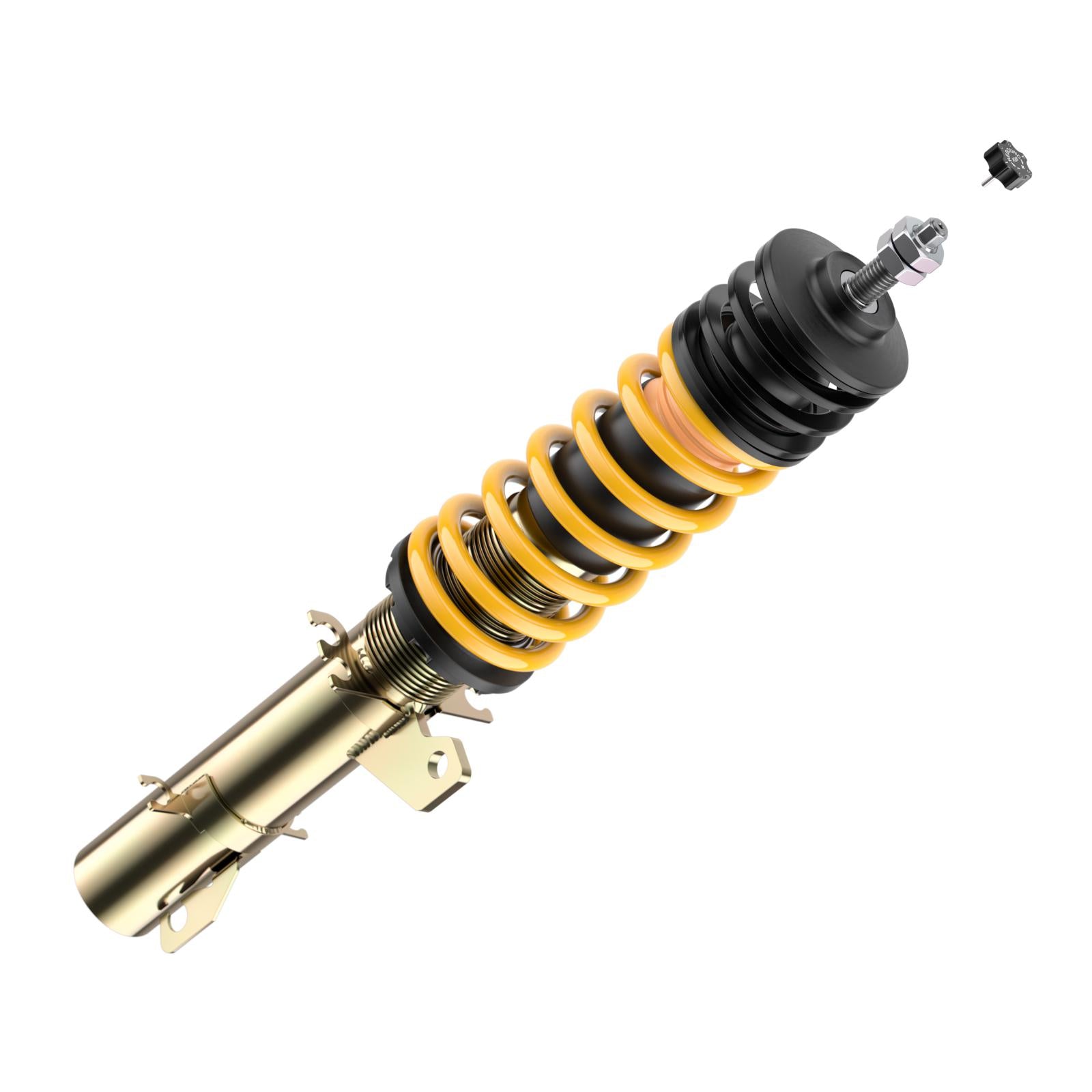 ST Coilovers ST XA galvanized steel (with damping adjustment) VW GOLF IV (1J1) 08/1997-12/2007 (18210005)