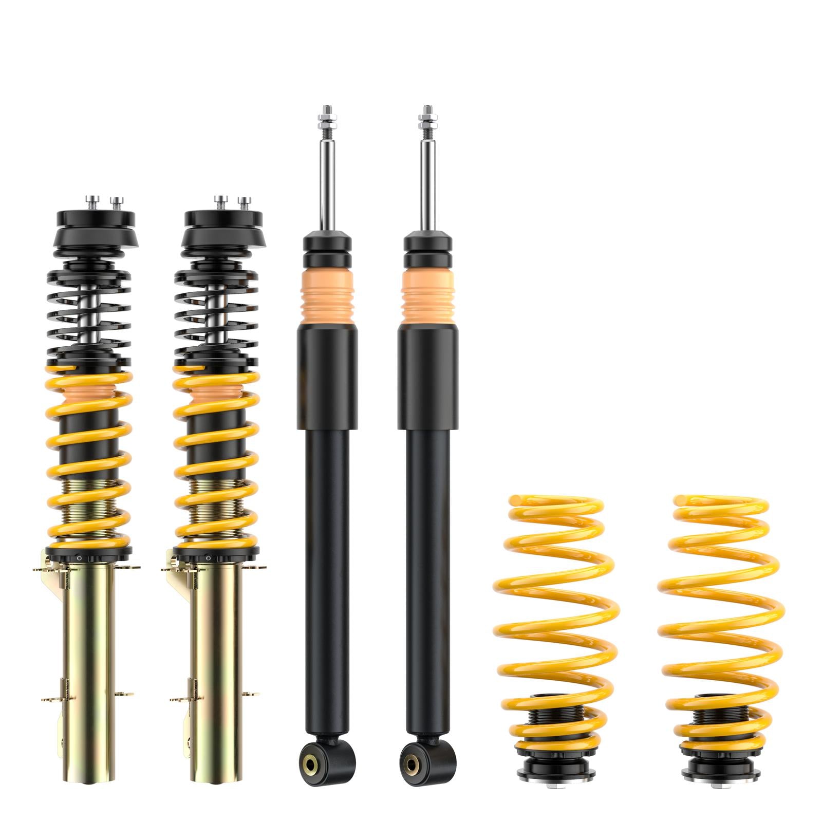 ST Coilovers ST XTA galvanized steel (adjustable damping with top mounts) VW GOLF IV (1J1) 08/1997-12/2007 (18210805)