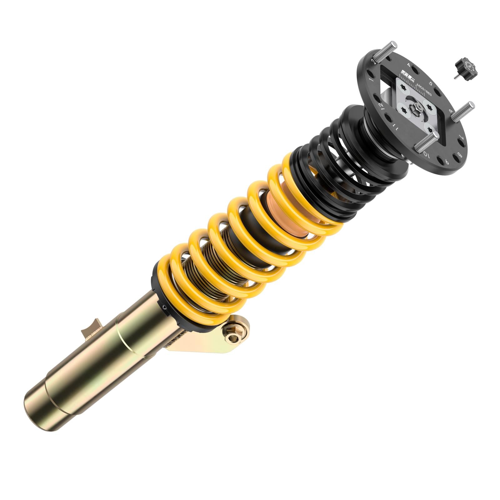 ST Coilovers ST XTA galvanized steel (adjustable damping with top mounts) BMW 1 Coupe (E82) 10/2006-10/2013