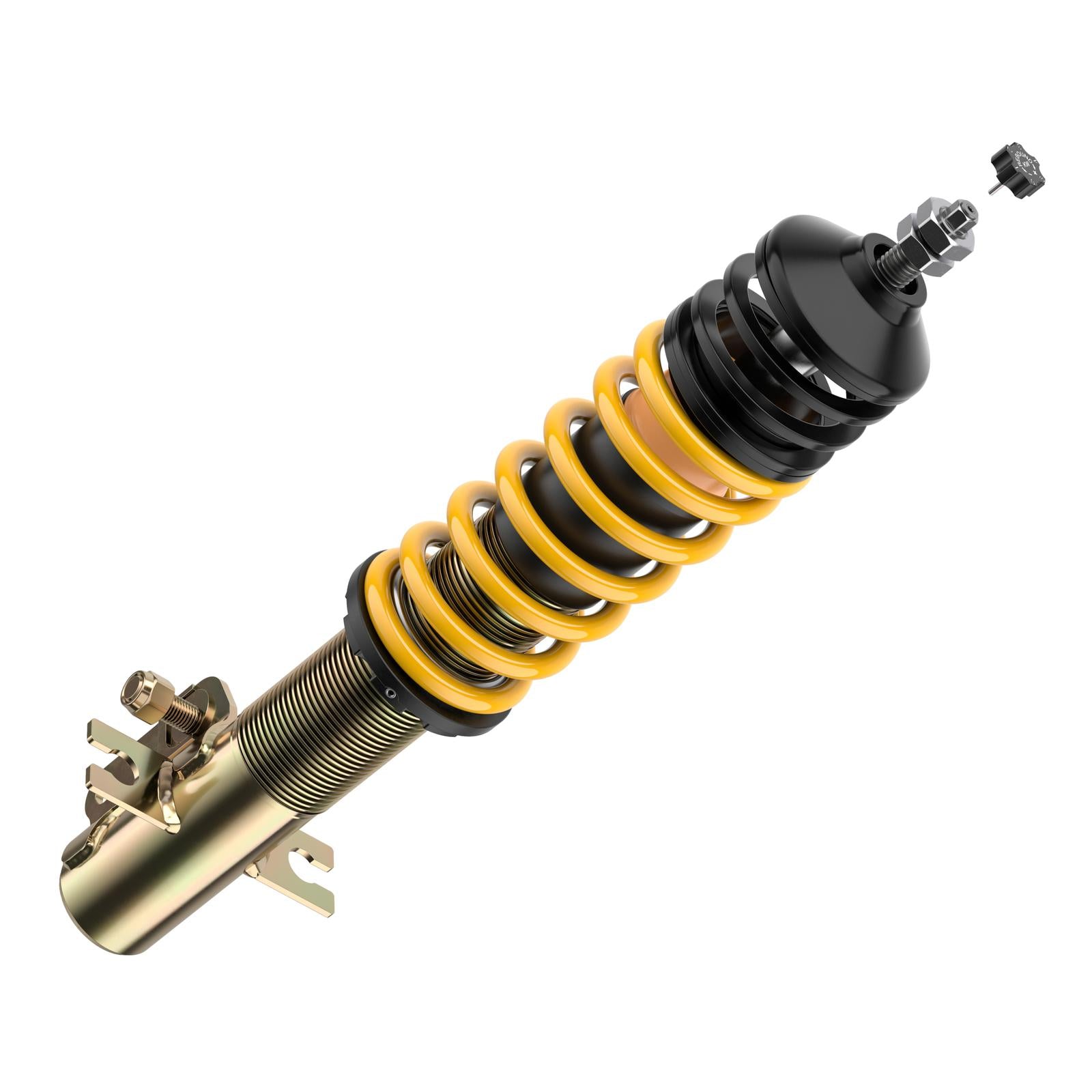 ST Coilovers ST XA galvanized steel (with damping adjustment) VW GOLF (17) 04/1974-12/1985