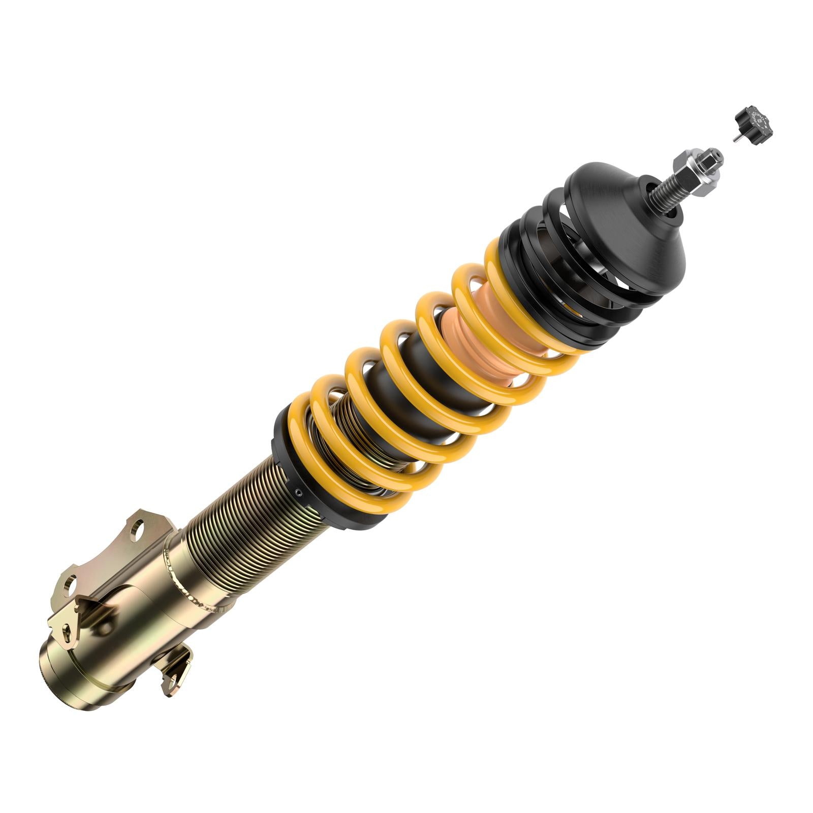 ST Coilovers ST XA galvanized steel (with damping adjustment) VW Polo Estate (6V5) 04/1997-09/2001