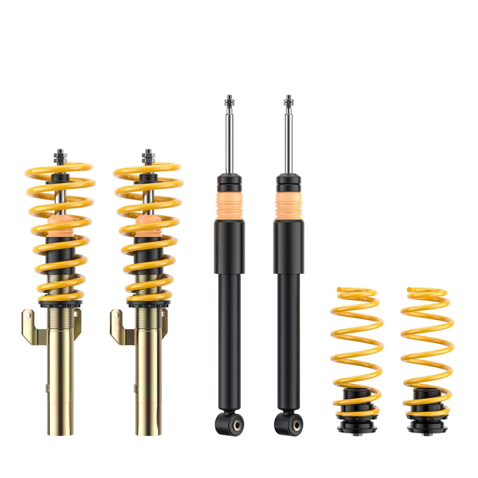 ST Coilovers ST XA galvanized steel (with damping adjustment) VW Polo (9N_) 10/2001-10/2014