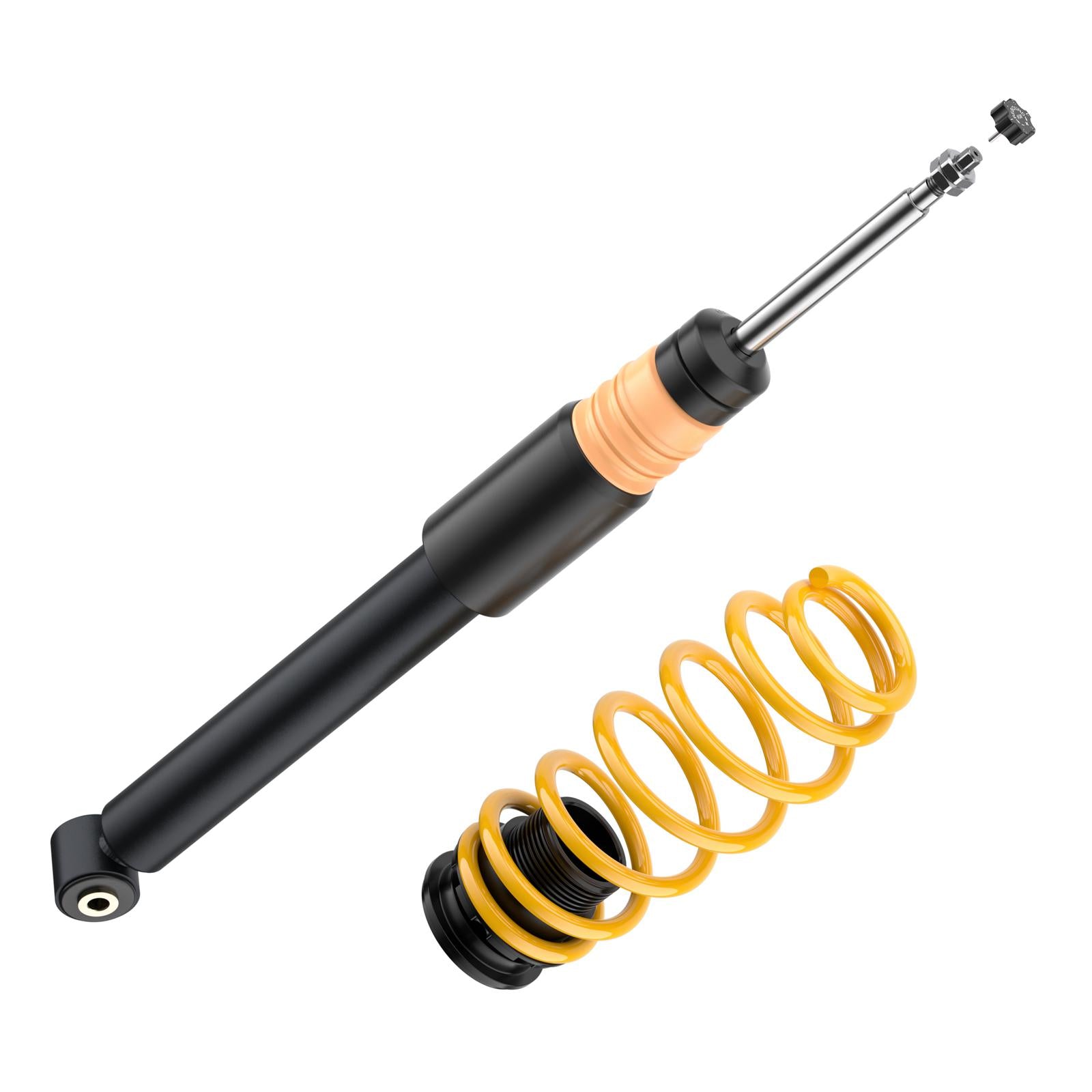 ST Coilovers ST XA galvanized steel (with damping adjustment) VW Polo (9N_) 10/2001-10/2014