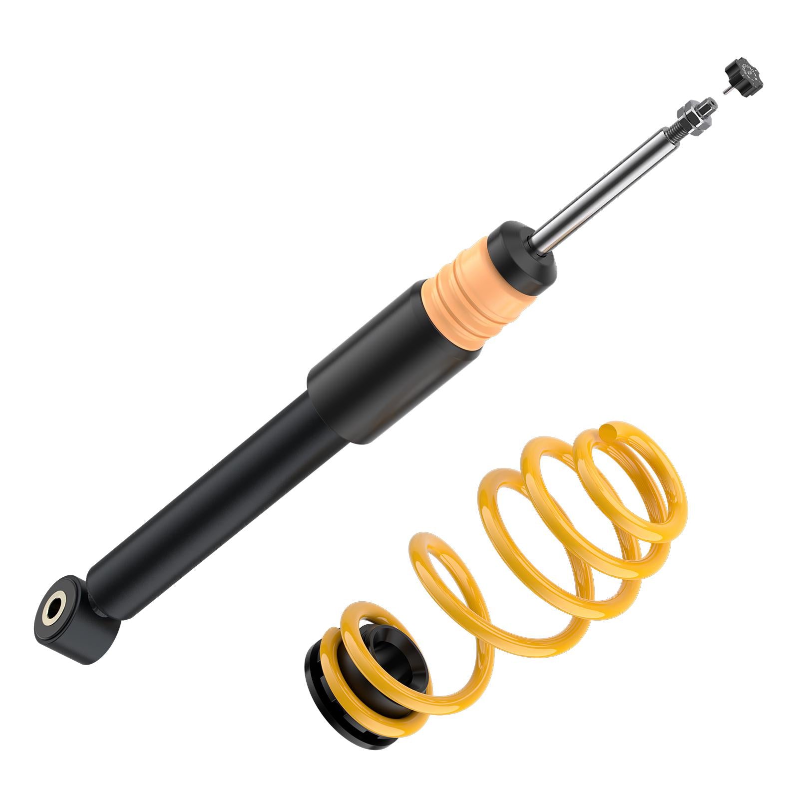 ST Coilovers ST XA galvanized steel (with damping adjustment) VW GOLF VI (5K1) 10/2008-12/2014 (18281031)