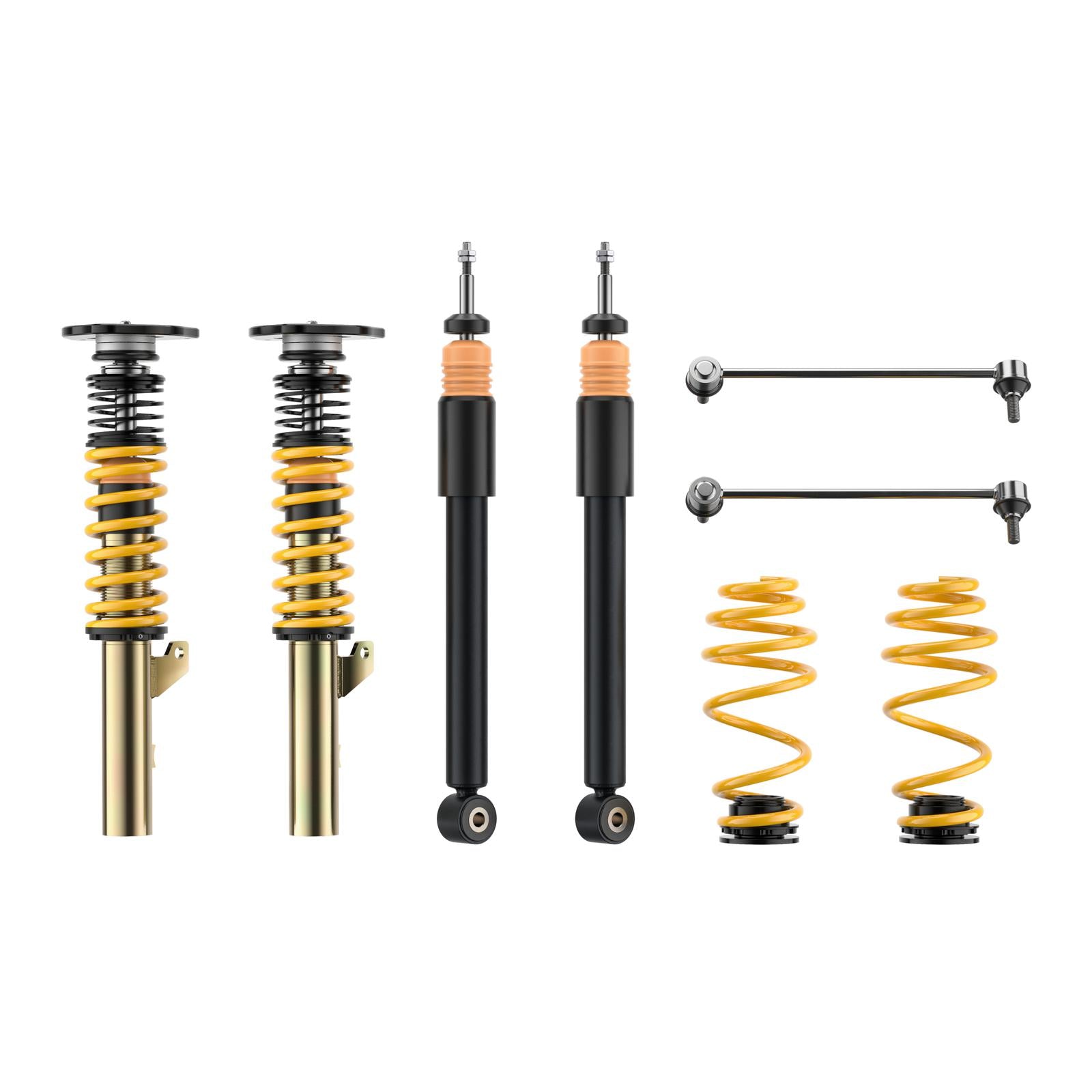 ST Coilovers ST XTA galvanized steel (adjustable damping with top mounts) SEAT LEON (1P1) 05/2005-12/2013