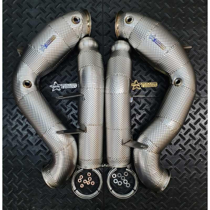 Redstar Downpipes for Mercedes C63 (facelift) W205