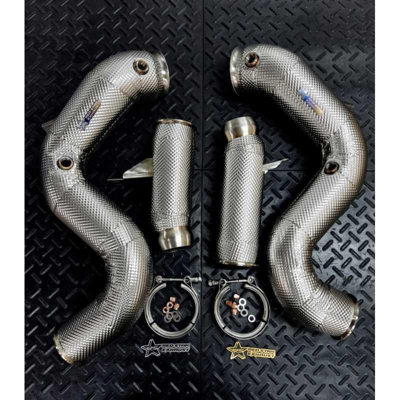 Redstar Downpipes for Mercedes S63 W222 / C218 / A218